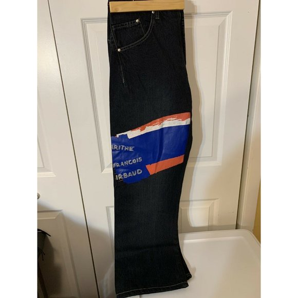 New Le Jean De Marithe Francois Girbaud Denim Blue Jeans - Men’s Sz‎ 34 X… - Picture 6 of 12